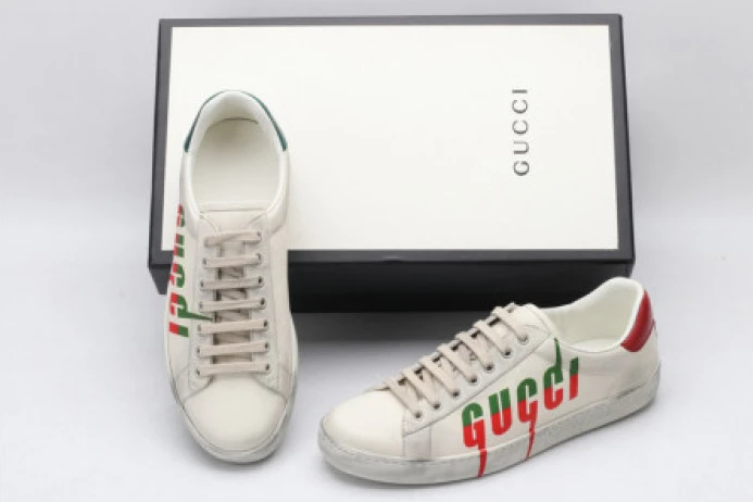 GUCC ACE EMBROIDERED LOW-TOP SNEAKER 576137 A38V0 Fashionable 2924