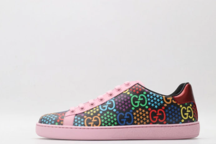 GUCC ACE EMBROIDERED LOW-TOP SNEAKER 610085 H2020 EasyMatch 2918
