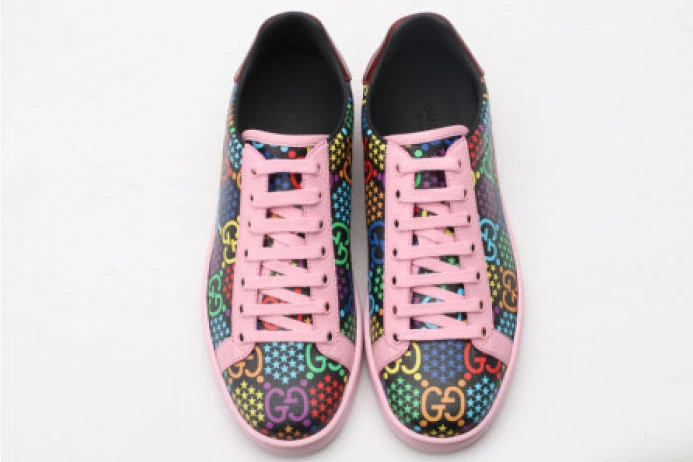 GUCC ACE EMBROIDERED LOW-TOP SNEAKER 610085 H2020 EasyMatch 2918