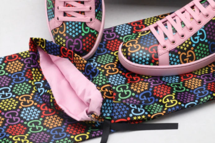 GUCC ACE EMBROIDERED LOW-TOP SNEAKER 610085 H2020 EasyMatch 2918