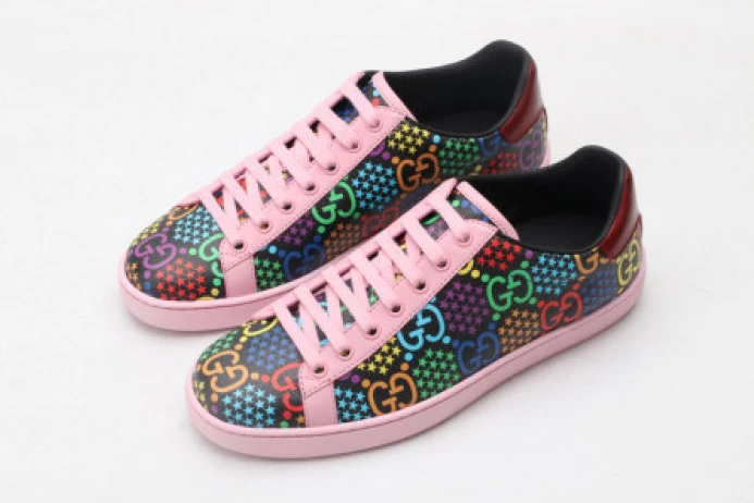 GUCC ACE EMBROIDERED LOW-TOP SNEAKER 610085 H2020 EasyMatch 2918