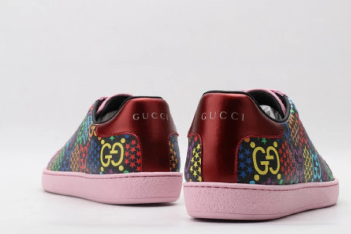 GUCC ACE EMBROIDERED LOW-TOP SNEAKER 610085 H2020 EasyMatch 2918