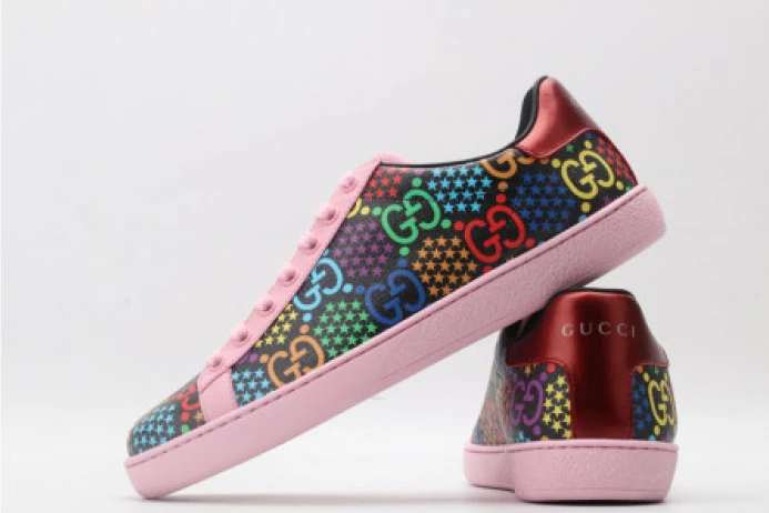 GUCC ACE EMBROIDERED LOW-TOP SNEAKER 610085 H2020 EasyMatch 2918