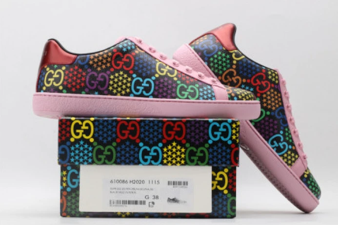 GUCC ACE EMBROIDERED LOW-TOP SNEAKER 610085 H2020 EasyMatch 2918