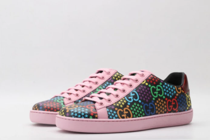 GUCC ACE EMBROIDERED LOW-TOP SNEAKER 610085 H2020 EasyMatch 2918