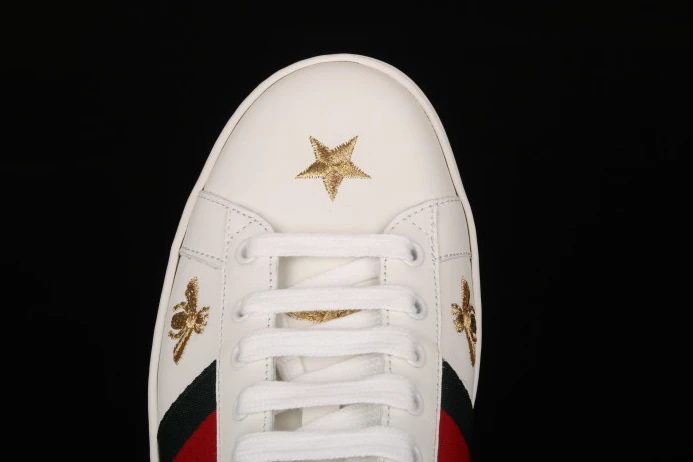 GUCC Ace Leather Sneaker 386750 02JQ0 Trendy 2936