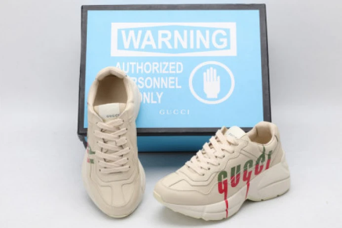 GUCC RHYTON LEATHER SNEAKER Affordable 2899