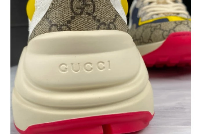 GUCC RHYTON VINTAGE TRAINER SNEAKER 619891 99WF0 BestValue 2904