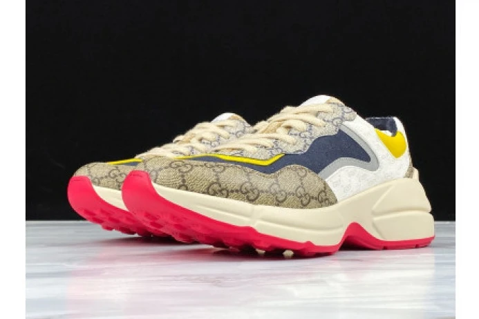 GUCC RHYTON VINTAGE TRAINER SNEAKER 619891 99WF0 BestValue 2904