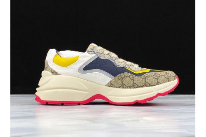GUCC RHYTON VINTAGE TRAINER SNEAKER 619891 99WF0 BestValue 2904
