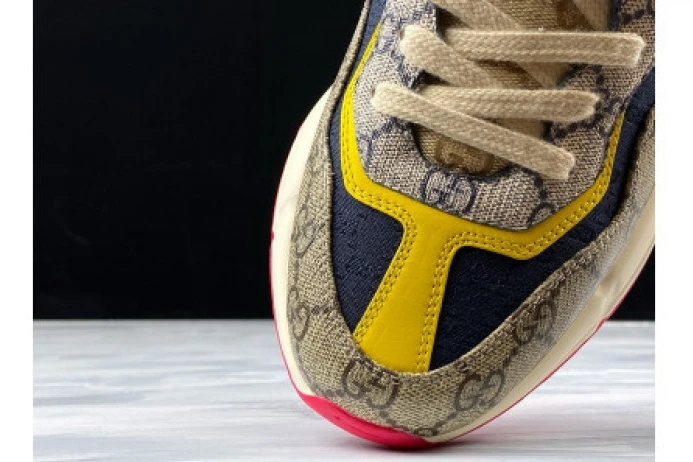 GUCC RHYTON VINTAGE TRAINER SNEAKER 619891 99WF0 BestValue 2904