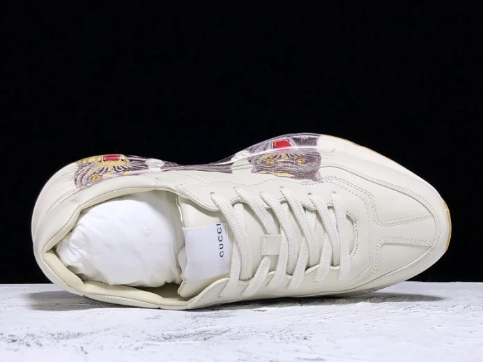 GUCC Rhyton Leather Sneaker With Tigers 576050 DRW00 StreetReady 2900