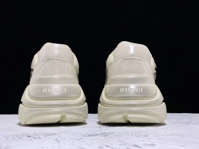 GUCC Rhyton Sneaker With Mouth Print 552089 A9L00 Fashionable 2905