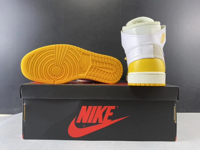 GoAnywhere Air Jordan 1 x Off-White NRG White Dark Powder Yellow-Cone AQ0818- 849