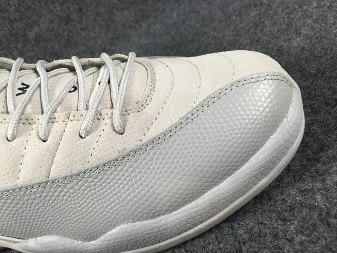 GoAnywhere Air Jordan 12 Low Grey Suede 308317- 1133