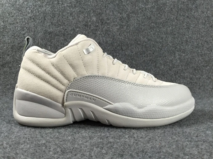 GoAnywhere Air Jordan 12 Low Grey Suede 308317- 1133