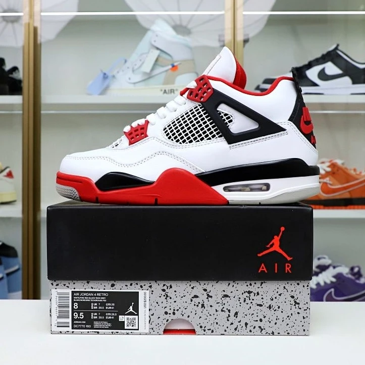 GoAnywhere Kimikick AIR JORDAN 4 RETRO 'FIRE RED' 2001