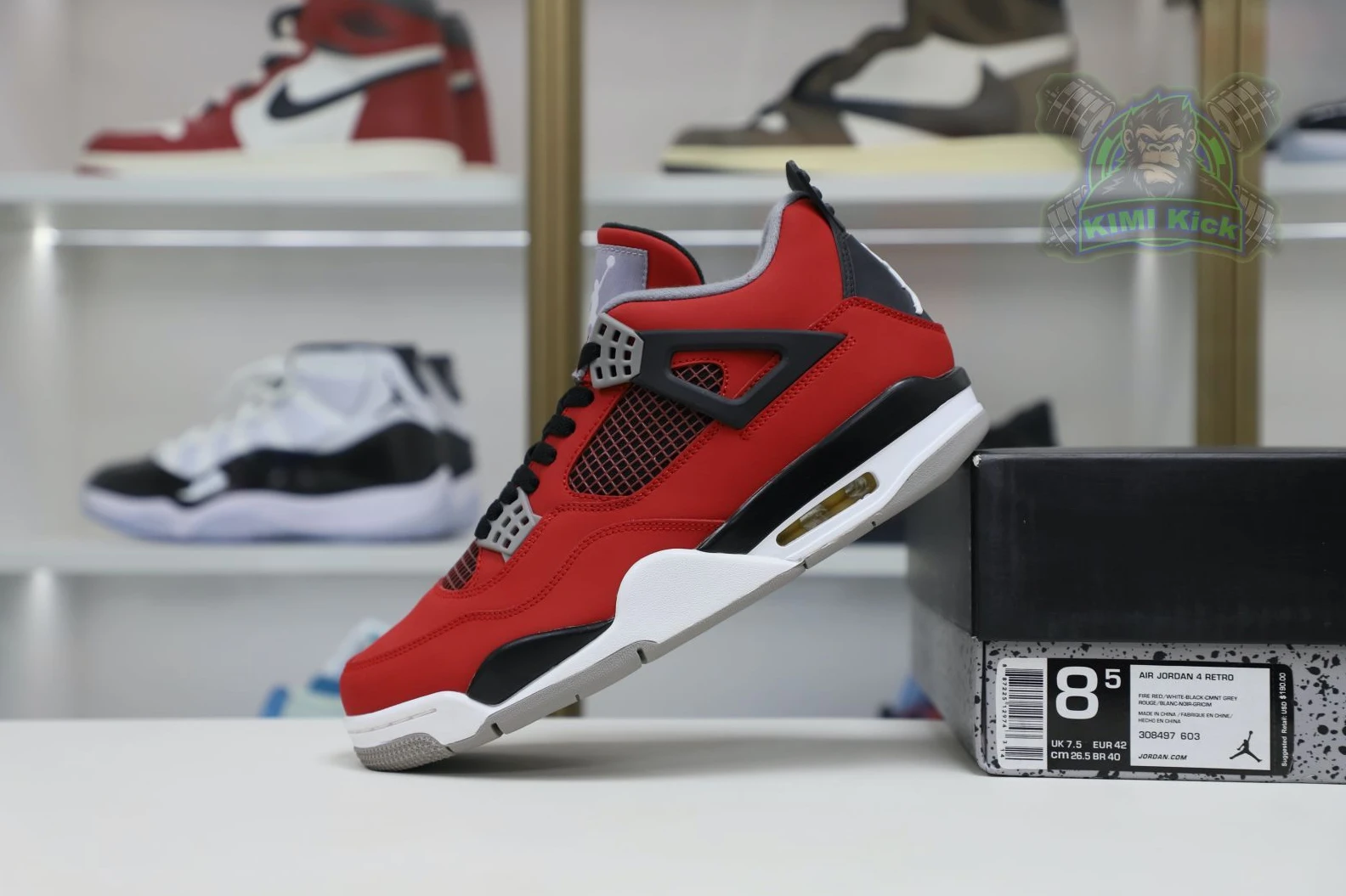 GoAnywhere Kimikick Jordan Air Jordan4 RetroToro Bravo 1889
