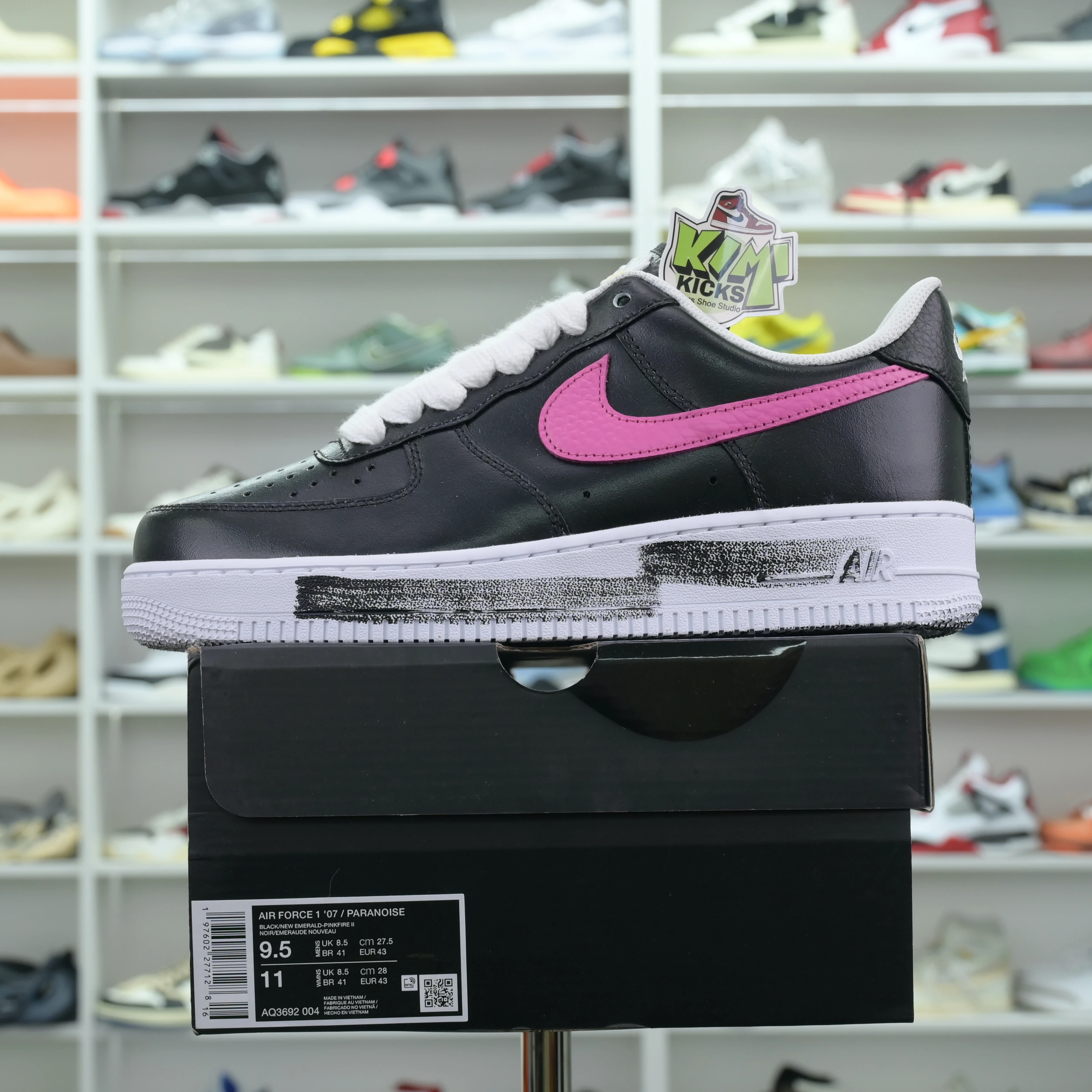 GoAnywhere Kimikick Peaceminusone x Nike Air Force 1 “Para- Noise 3.0” 3388