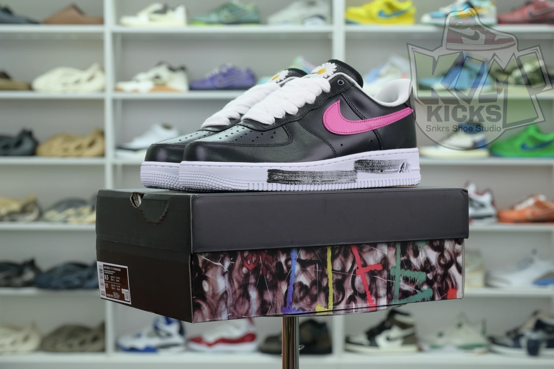 GoAnywhere Kimikick Peaceminusone x Nike Air Force 1 “Para- Noise 3.0” 3388