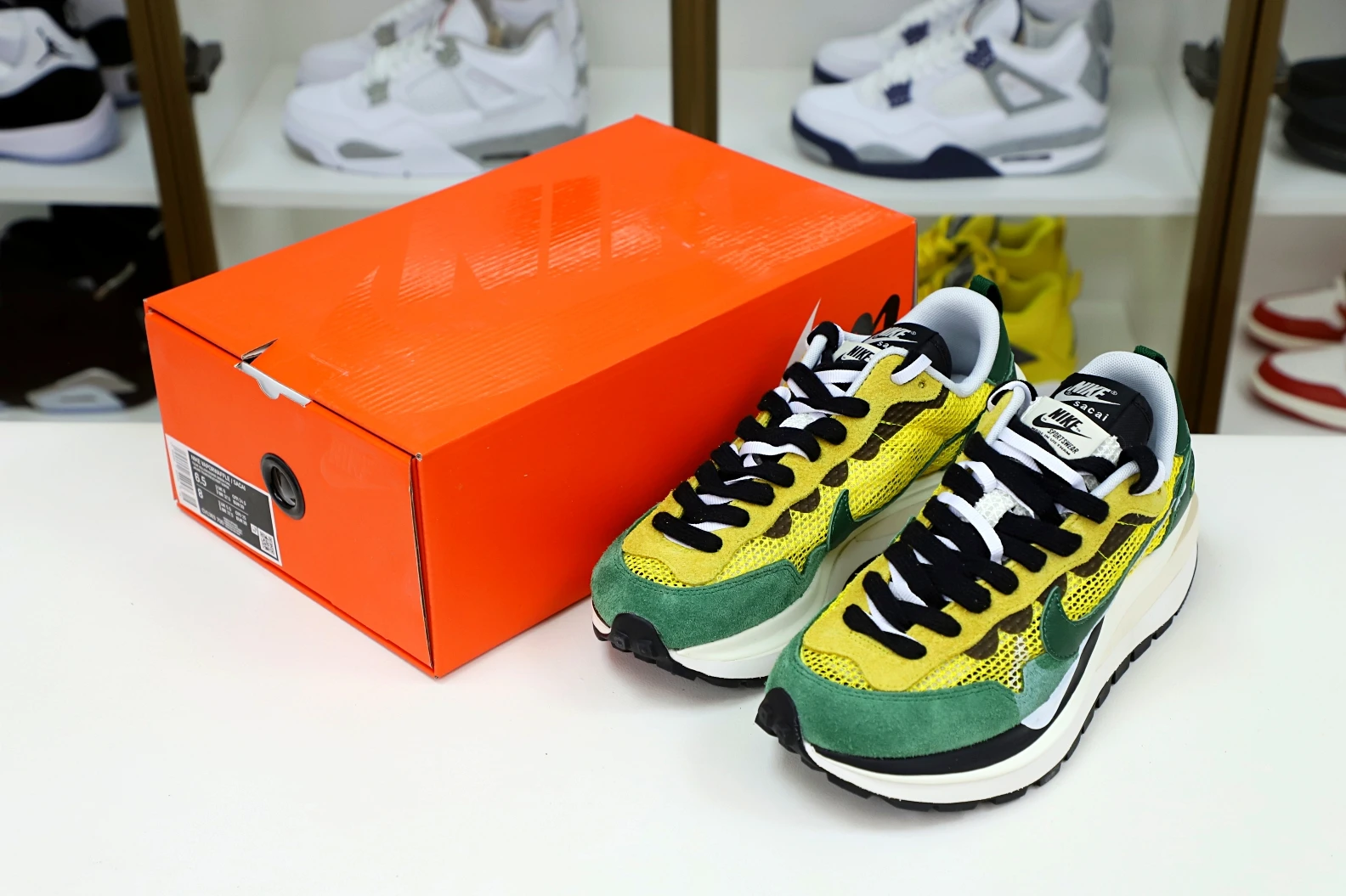 GoAnywhere Kimikick SACAI X VAPORWAFFLE 'TOUR YELLOW' 2970