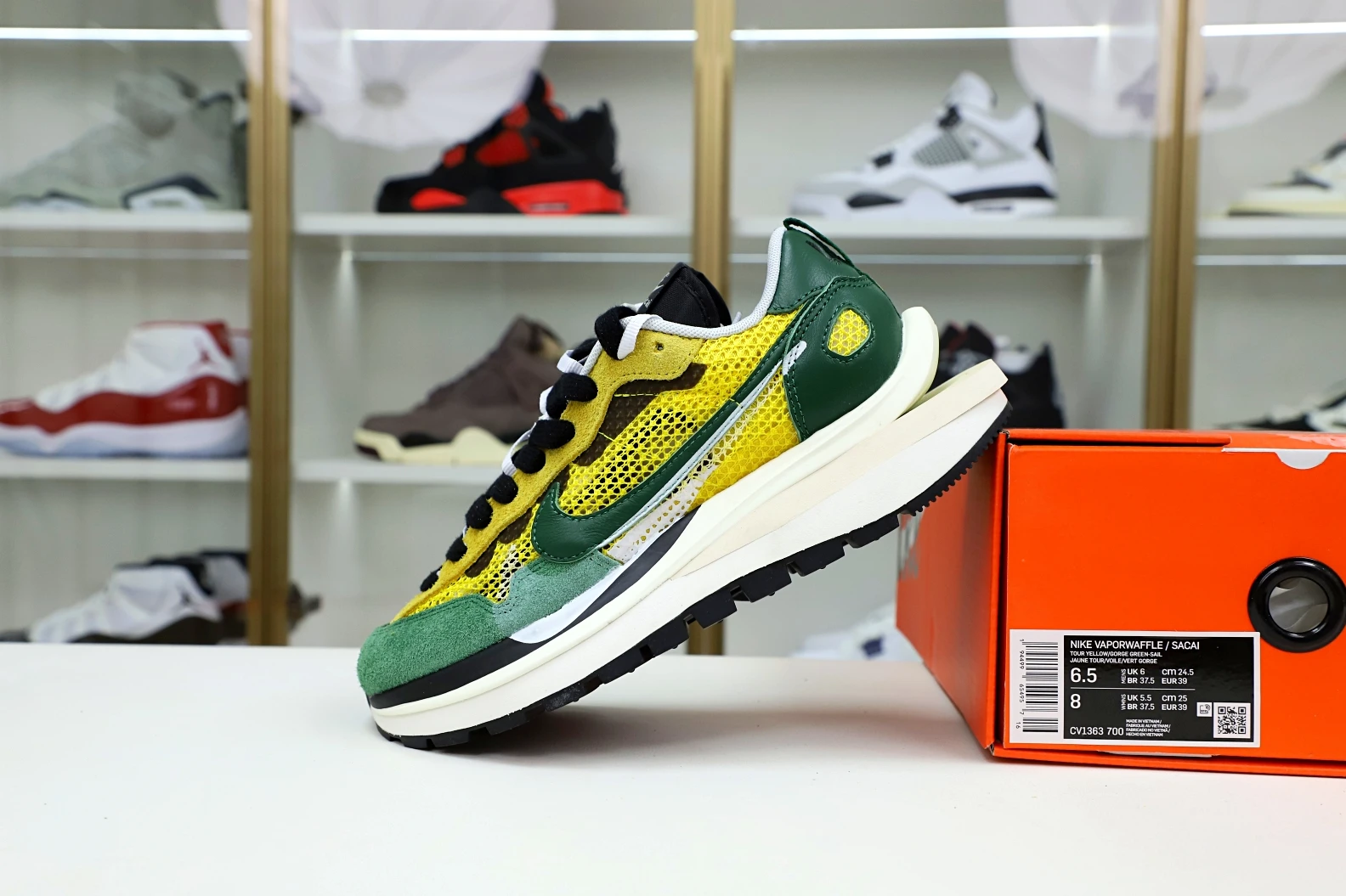 GoAnywhere Kimikick SACAI X VAPORWAFFLE 'TOUR YELLOW' 2970