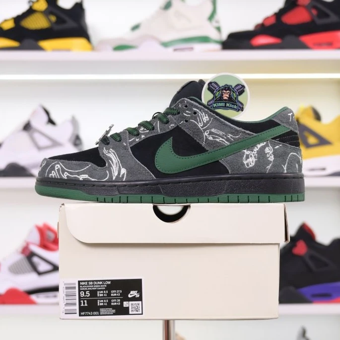GoAnywhere Kimikick There Skateboards x Nike Dunk SB 3395