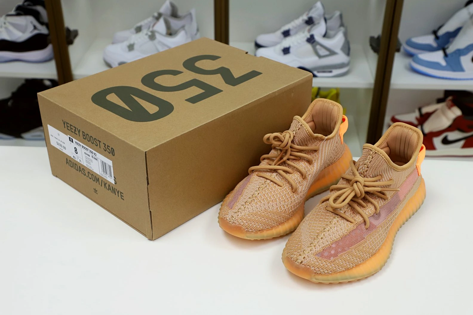 GoAnywhere Kimikick YEEZY BOOST 350 V2 'CLAY' 45