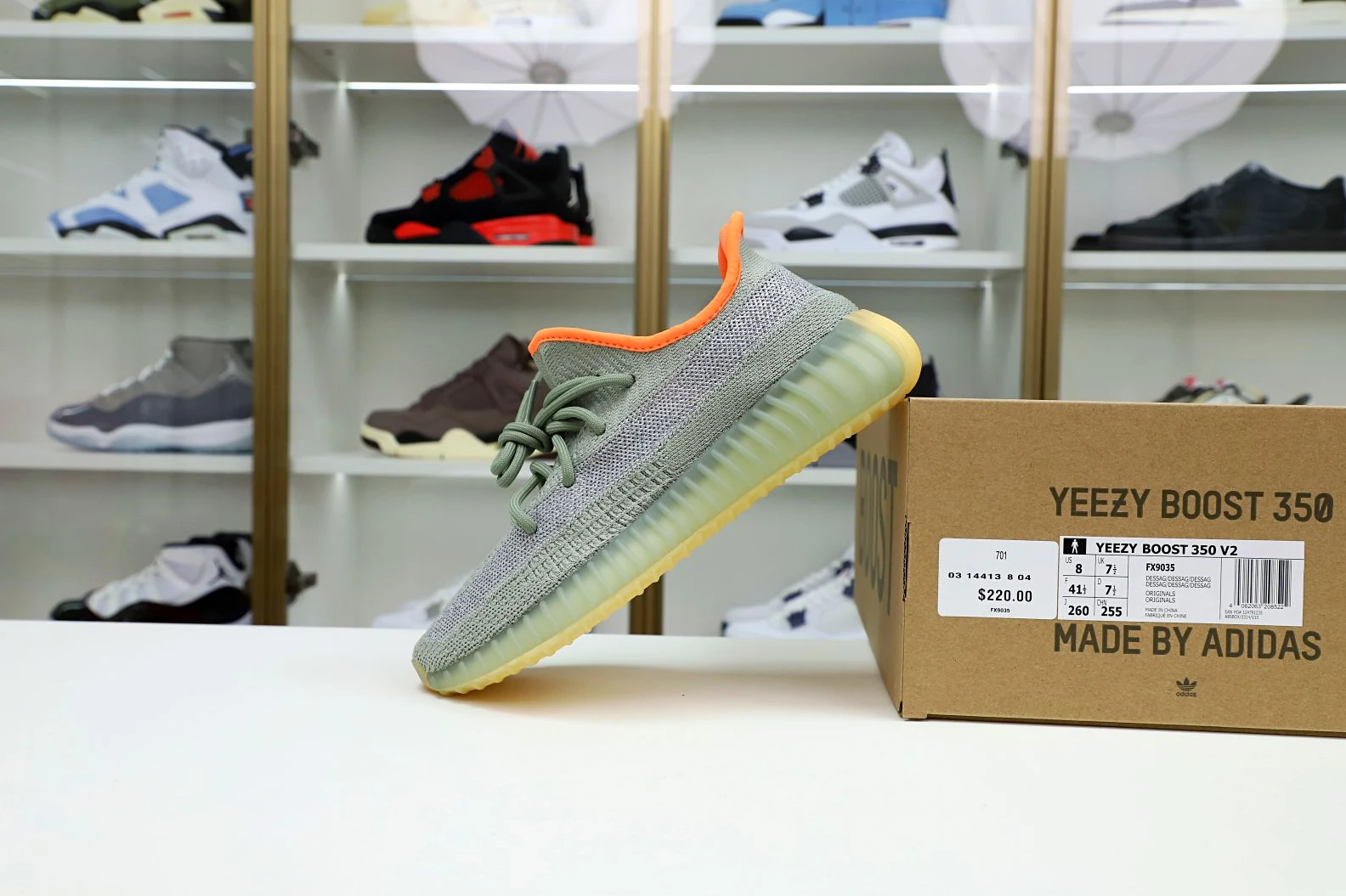 GoAnywhere Kimikick YEEZY BOOST 350 V2 'DESERT SAGE' 63