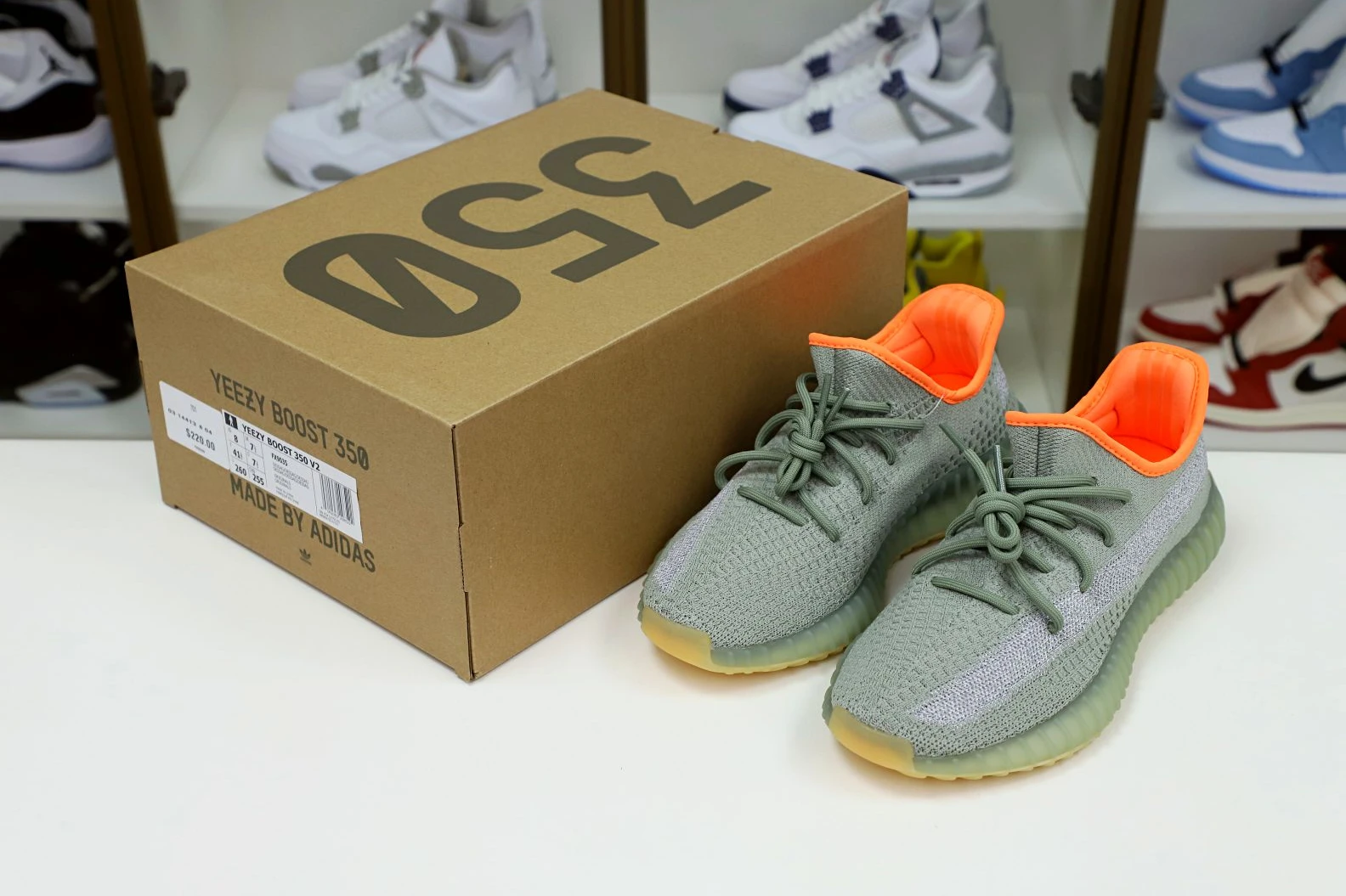GoAnywhere Kimikick YEEZY BOOST 350 V2 'DESERT SAGE' 63