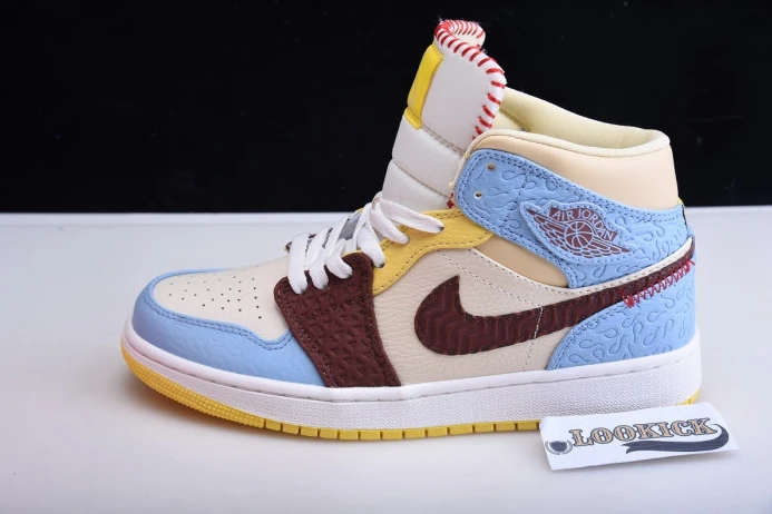 GoAnywhere Maison Chateau Rouge x Air Jordan 1 Mid SE Fearless CU2803- 871