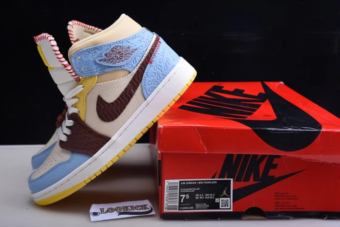 GoAnywhere Maison Chateau Rouge x Air Jordan 1 Mid SE Fearless CU2803- 871