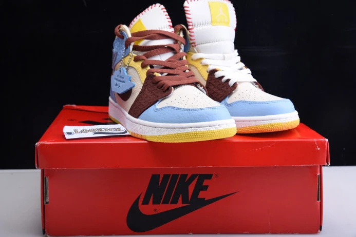 GoAnywhere Maison Chateau Rouge x Air Jordan 1 Mid SE Fearless CU2803- 871