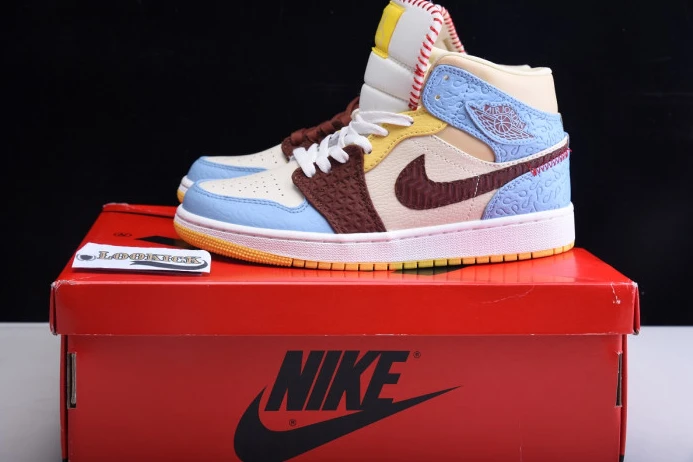 GoAnywhere Maison Chateau Rouge x Air Jordan 1 Mid SE Fearless CU2803- 871