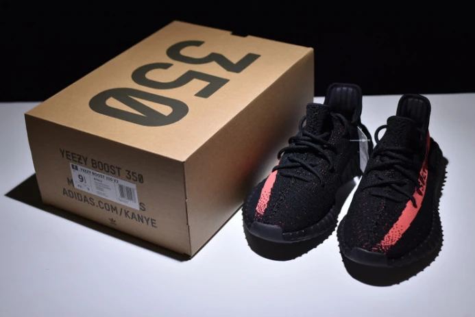 GoAnywhere ad*s yeezy boost 350 v2 core black red by 257