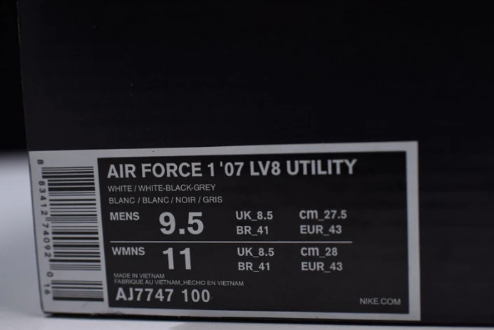 GoAnywhere air force 1 low utility white aj7747- 3025
