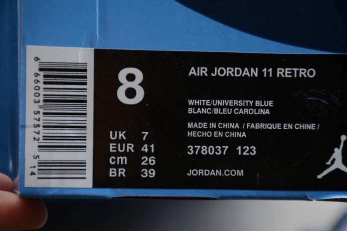 GoAnywhere air jordan 11 retro low "concord" ah7860- 1391