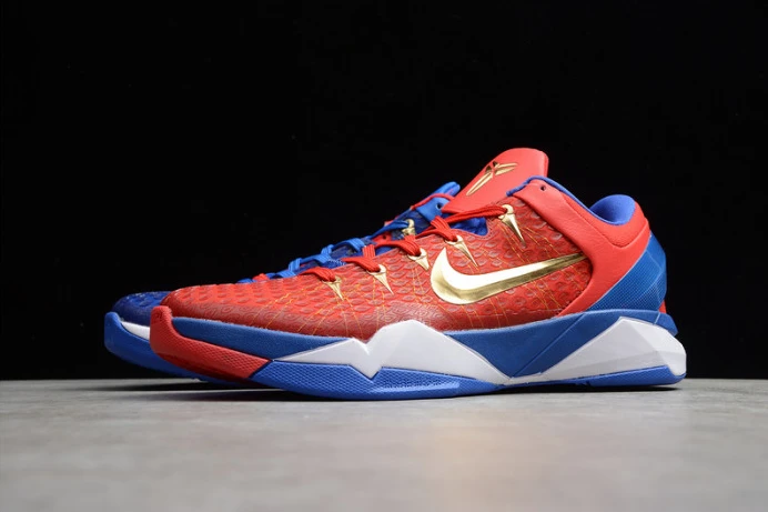 GoAnywhere nike zoom kobe vii rlx red blue metallic gold 488371- 2985