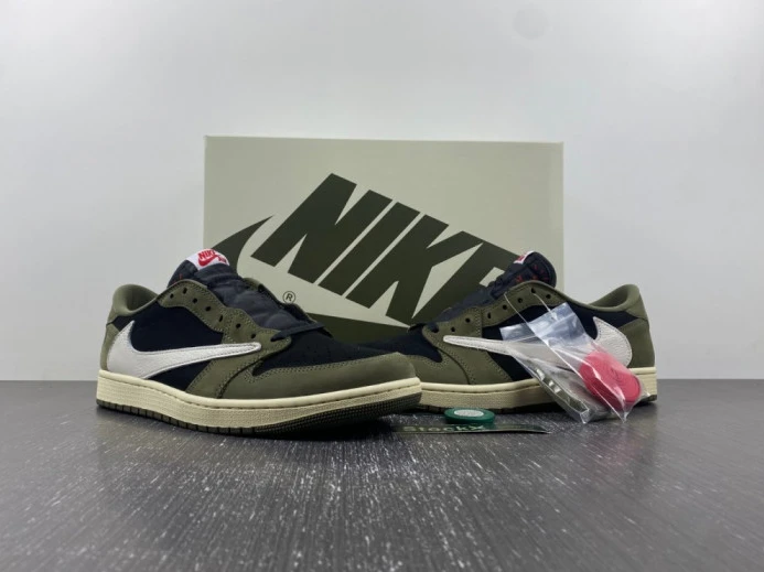 GoAnywhere travis scott x air jordan 1 low og “black olive” dm7866- 1368