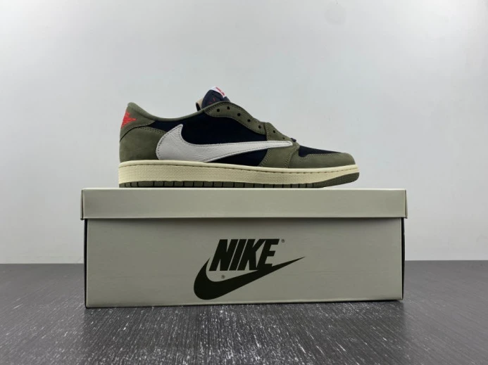GoAnywhere travis scott x air jordan 1 low og “black olive” dm7866- 1368