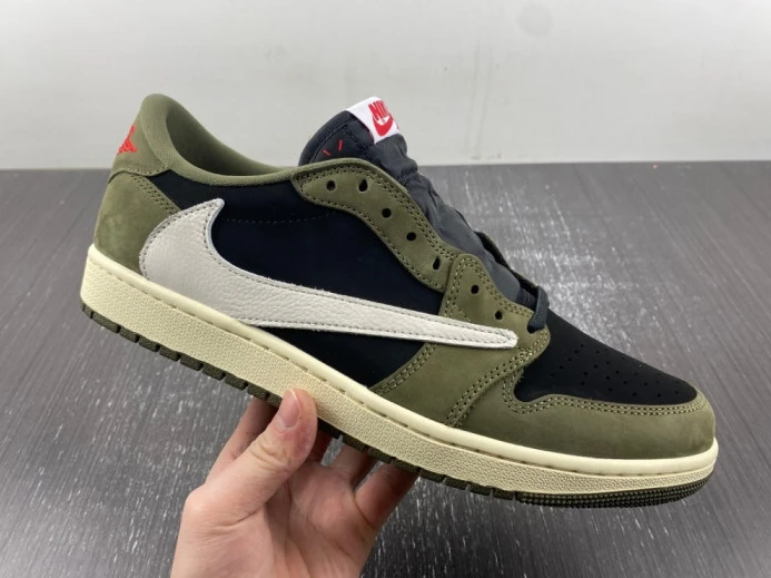 GoAnywhere travis scott x air jordan 1 low og “black olive” dm7866- 1368