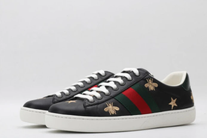 GoodFit GUCC ACE EMBROIDERED LOW-TOP SNEAKER 386750 A38F0 2927