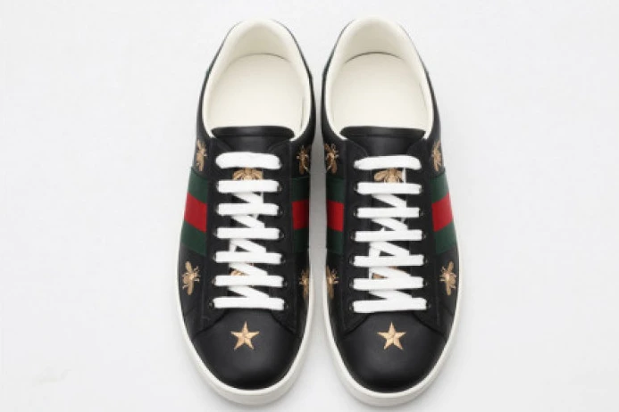 GoodFit GUCC ACE EMBROIDERED LOW-TOP SNEAKER 386750 A38F0 2927