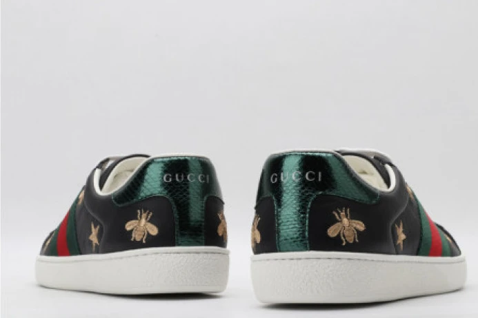 GoodFit GUCC ACE EMBROIDERED LOW-TOP SNEAKER 386750 A38F0 2927