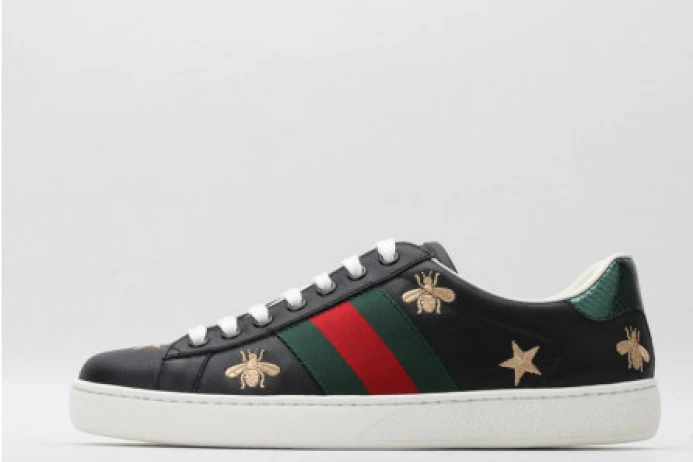 GoodFit GUCC ACE EMBROIDERED LOW-TOP SNEAKER 386750 A38F0 2927