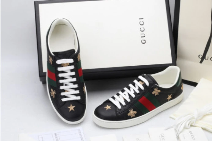 GoodFit GUCC ACE EMBROIDERED LOW-TOP SNEAKER 386750 A38F0 2927