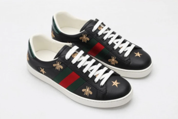 GoodFit GUCC ACE EMBROIDERED LOW-TOP SNEAKER 386750 A38F0 2927