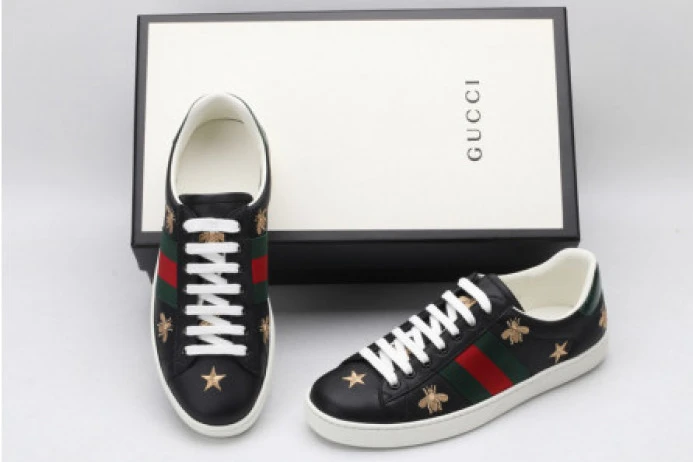 GoodFit GUCC ACE EMBROIDERED LOW-TOP SNEAKER 386750 A38F0 2927