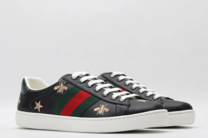 GoodFit GUCC ACE EMBROIDERED LOW-TOP SNEAKER 386750 A38F0 2927