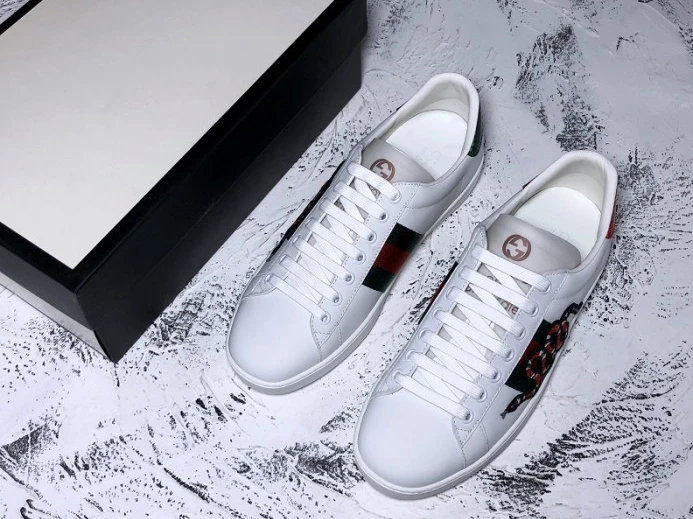 GoodFit GUCC Ace Leather Sneaker 456230 02JP0 2933